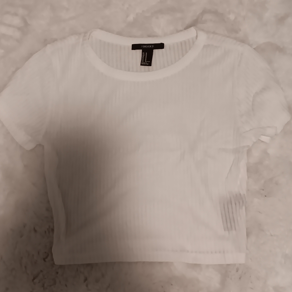 Forever 21 white tank top